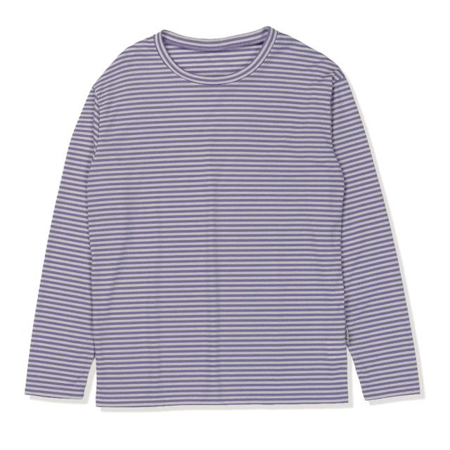 Foxfire(フォックスファイヤー)長袖Tシャツ ロンT TSスムースボーダー クルーネック 8215691(Lady’s)