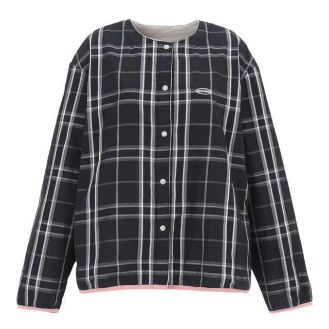 クリフメイヤー(KRIFF MAYER)リバーシブルフリースカーデ W2525130X:12:L/GRAY(Lady’s)