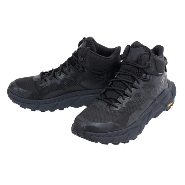 ホカ(HOKA)トレッキングシューズ ハイカット 登山靴 TRAIL CODE トレイルコード GTX 1123165-BRV…