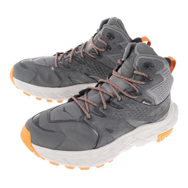 ホカ(HOKA)ゴアテックス トレッキングシューズ ハイカット 登山靴 アナカパミッドGTX 1122018-CHMSM(Me…