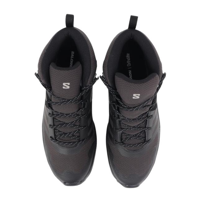 サロモン(SALOMON)トレッキングシューズ 登山靴 山登り EXEO MID GTX L47523600 ブラック ハイカ…_1