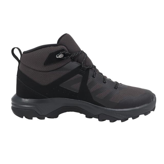 サロモン(SALOMON)トレッキングシューズ 登山靴 山登り EXEO MID GTX L47523600 ブラック ハイカ…_6