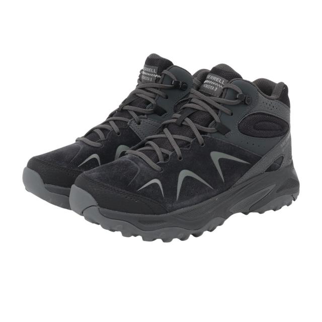 メレル(MERRELL)トレッキングシューズ ハイカット 登山靴 YOKOTA3MID GTX J038479 BLK(Men…