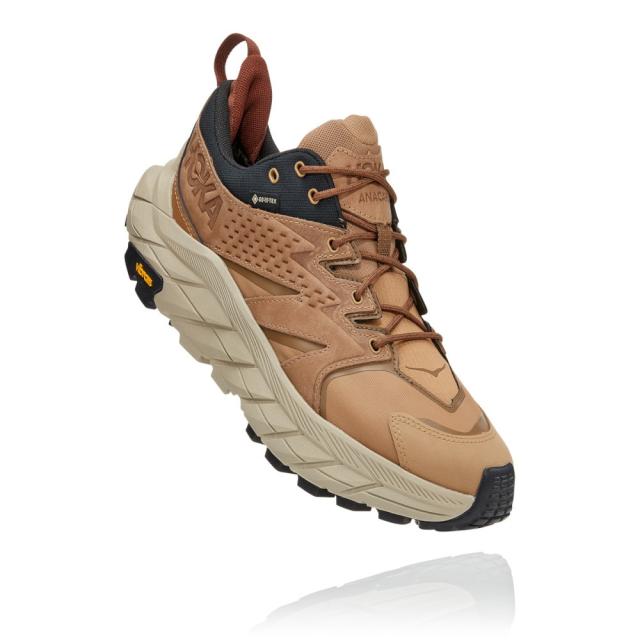 ホカ(HOKA)トレッキングシューズ 登山靴 アナカパ LOWgTX 1122017-TEBC ブラウン ゴアテックス 防水(…