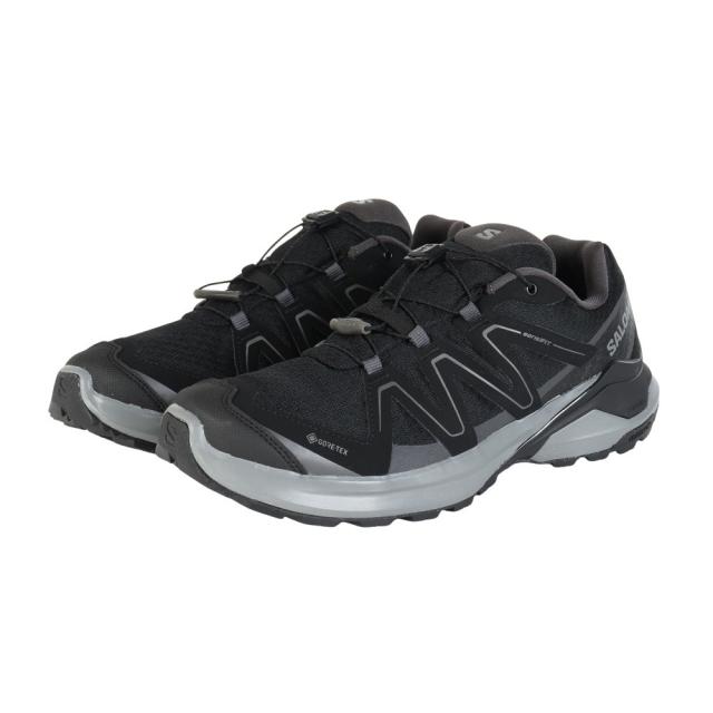 【ポイント5％！4/23 21:00〜22:59限定】サロモン(SALOMON)トレッキングシューズ ローカット 登山靴 EXAMOTION GORE-TEX L47943300(…