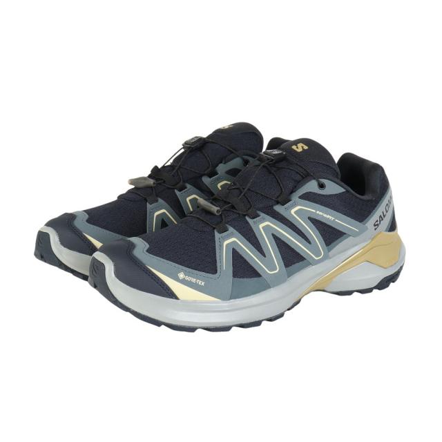 【ポイント5％！4/23 21:00〜22:59限定】サロモン(SALOMON)トレッキングシューズ ローカット 登山靴 EXAMOTION GORE-TEX L49137000(…