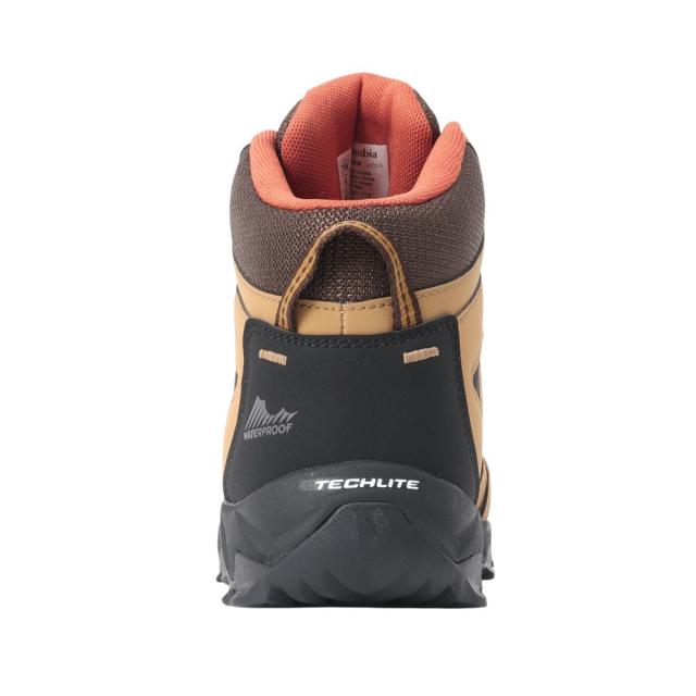 コロンビア(Columbia)ハイキングシューズ 登山靴 セイバー オムニテック ミッド ワイド YI7151 779 ブラウ…_4