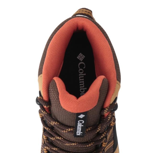 コロンビア(Columbia)ハイキングシューズ 登山靴 セイバー オムニテック ミッド ワイド YI7151 779 ブラウ…_7
