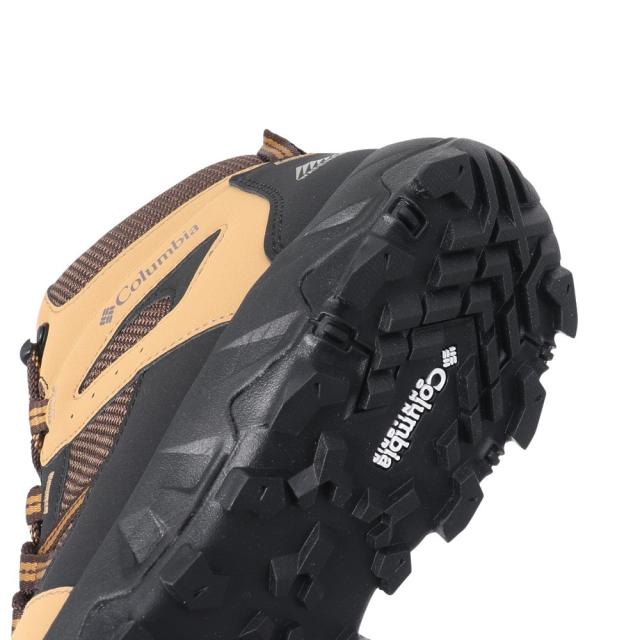 コロンビア(Columbia)ハイキングシューズ 登山靴 セイバー オムニテック ミッド ワイド YI7151 779 ブラウ…_9