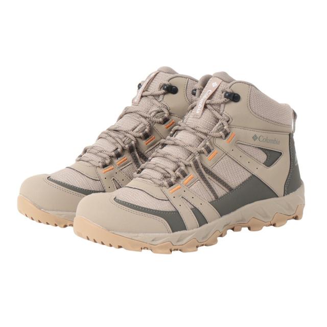コロンビア(Columbia)ハイキングシューズ 登山靴 セイバー オムニテック ミッド YM7151 297 カーキ 防水透…