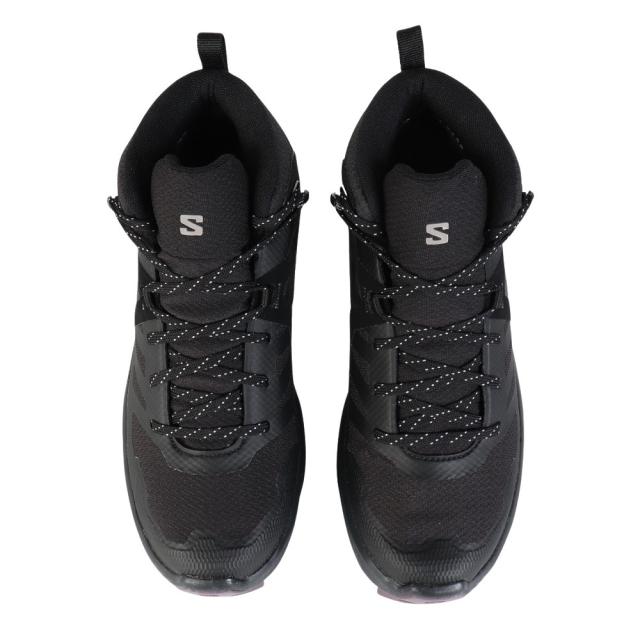 サロモン(SALOMON)ハイキングシューズ 登山靴 山登り EXEO MID GTX L47632700 ゴアテックス 防水…_1