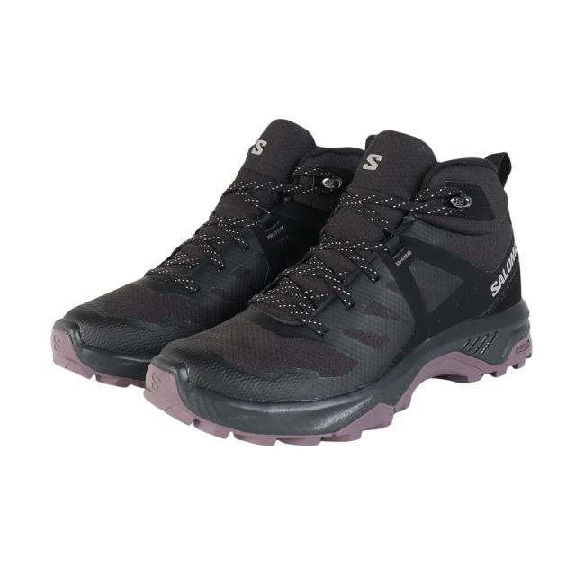サロモン(SALOMON)ハイキングシューズ 登山靴 山登り EXEO MID GTX L47632700 ゴアテックス 防水…