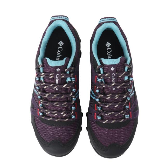 コロンビア(Columbia)ハイキングシューズ 登山靴 セイバー オムニテック ロー ワイド YK5694 563 パープル…_1