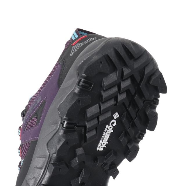 コロンビア(Columbia)ハイキングシューズ 登山靴 セイバー オムニテック ロー ワイド YK5694 563 パープル…_9