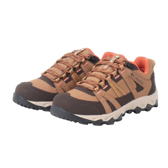コロンビア(Columbia)ハイキングシューズ 登山靴 セイバー オムニテック ロー YL5694 286 ブラウン 防水透…