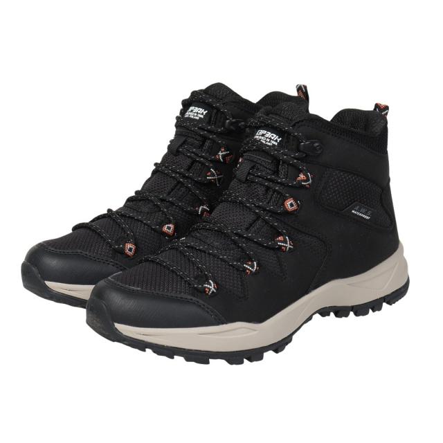 アイスピーク(ICEPEAK)トレッキングシューズ ハイカット 登山靴 ANSIO MS 75284 100 990 ブラック…