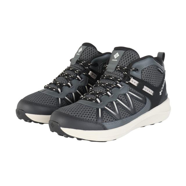 コロンビア(Columbia)ハイキングシューズ 登山靴 ユース ピークフリーク ラッシュ ミッド ウォータープルーフ BY5…