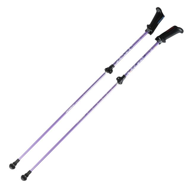 キザキ(KIZAKI)レバー式細身ウォーキングポール APAI-7H204 PUL(Men’s、Lady’s)