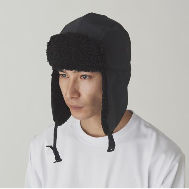 スノーピーク(snow peak)耳当て付き帽子 ボアフリース FR フライトキャップ AC-24AU002 BK ブラック …_1
