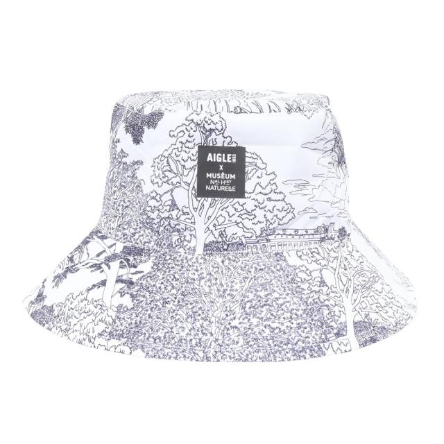 エーグル(AIGLE)帽子 ハット トレッキング 登山 プリントバケットハット ZRKAX34-002 UV(Men’s)_2