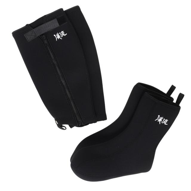 【ポイント5％！2/3 21:00〜22:59限定】キャラバン(Caravan)渓流 CR スパッツ&ソックス 0036014190 ブラック S M L(Men’s、Lady’…