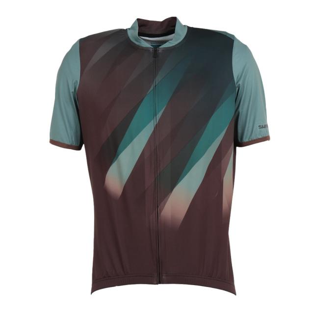 シマノ(SHIMANO)サイクルウェア 半袖 KITA ジップ ジャージgN R205JSMSWE11ME0105(Men’s)