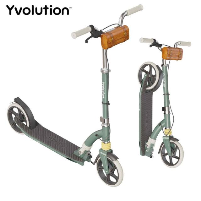 【ポイント5％！4/23 21:00〜22:59限定】ワイボリューション(Y Volution)ジュニア キックスケート 150YVLS20056GN(Jr)_2
