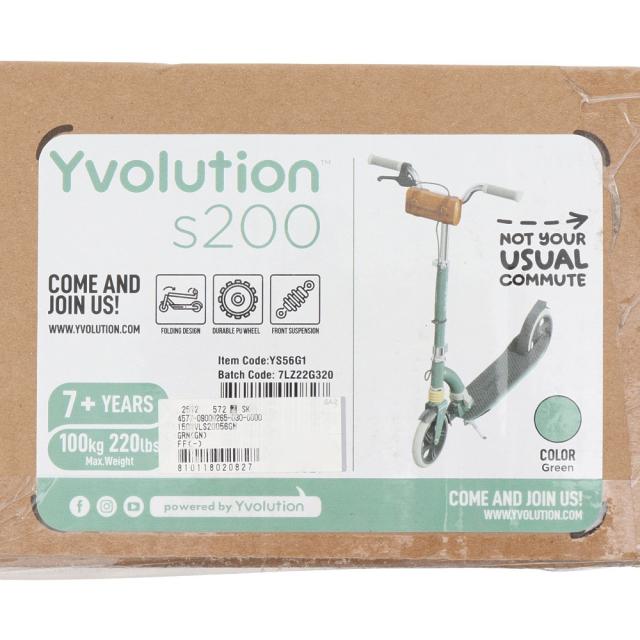 【ポイント5％！4/23 21:00〜22:59限定】ワイボリューション(Y Volution)ジュニア キックスケート 150YVLS20056GN(Jr)_8