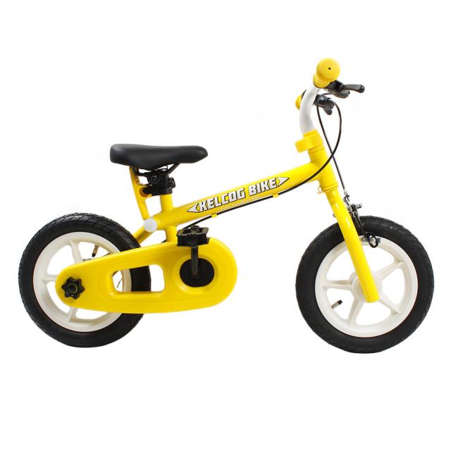 ケルコグバイク(KELCOG BIKE)ケルコグバイク ライトニングイエロー 子ども用自転車 キッズバイク キックバイク 3歳…_1
