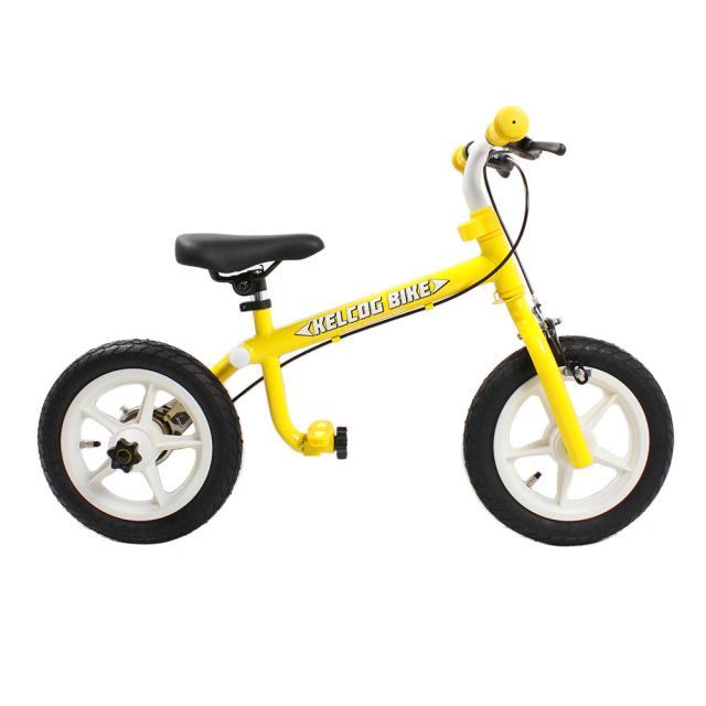 ケルコグバイク(KELCOG BIKE)ケルコグバイク ライトニングイエロー 子ども用自転車 キッズバイク キックバイク 3歳…