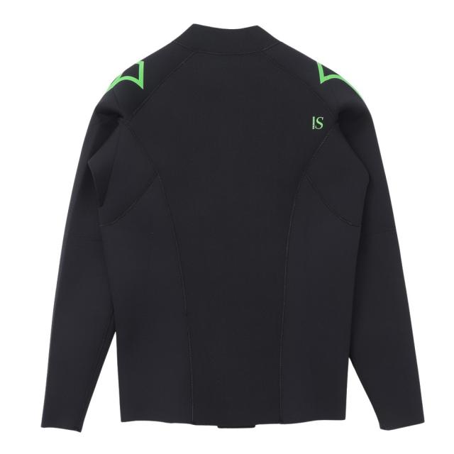 アクア(AQA)マリンウエア ウェットトップジップ 長袖 L KW-4668(Men’s)