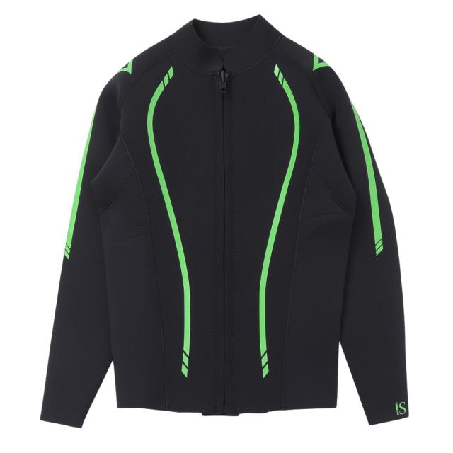 アクア(AQA)マリンウエア ウェットトップジップ 長袖 L KW-4668(Men’s)