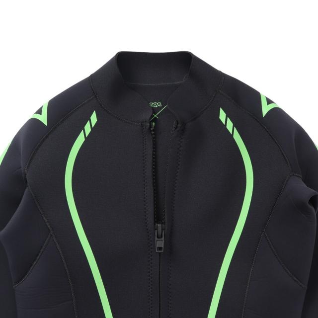 アクア(AQA)マリンウエア ウエットトップジップ 2.5mm KW-4668(Men’s)