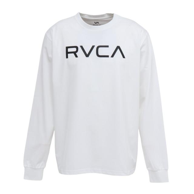 ルーカ(RVCA)ラッシュガード STARIGHT WAY LT サーフ 長袖Tシャツ BG041855 WHT(Men’s)