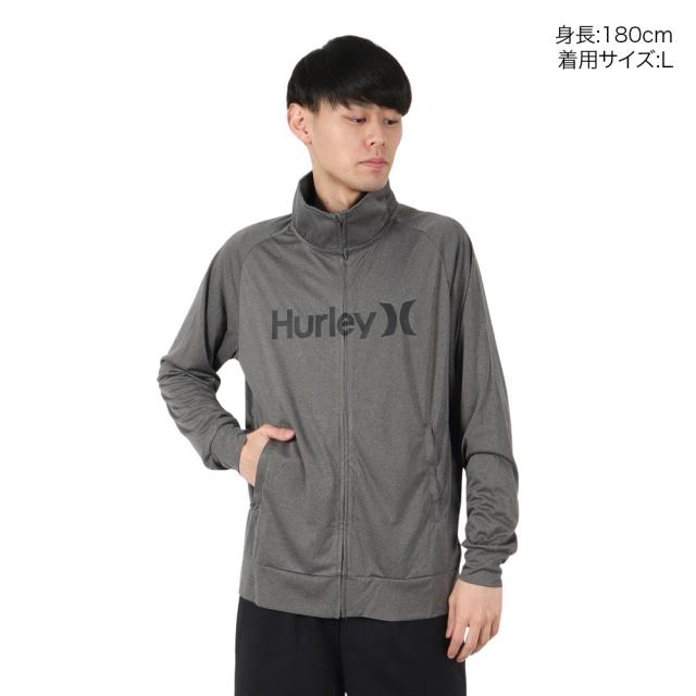 ハーレー(HURLEY)長袖 ファントム ラッシュガード ワンアンドオンリー フルジップ ジャケット MSRG251012-C…