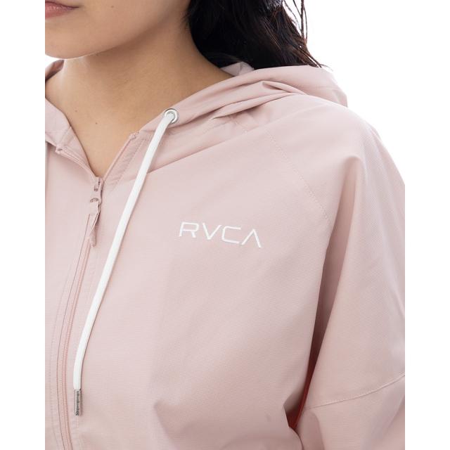 ルーカ(RVCA)ラッシュガード 長袖 UTILITY LIGHT JACKET フード付きジップアップジャケット BF043…