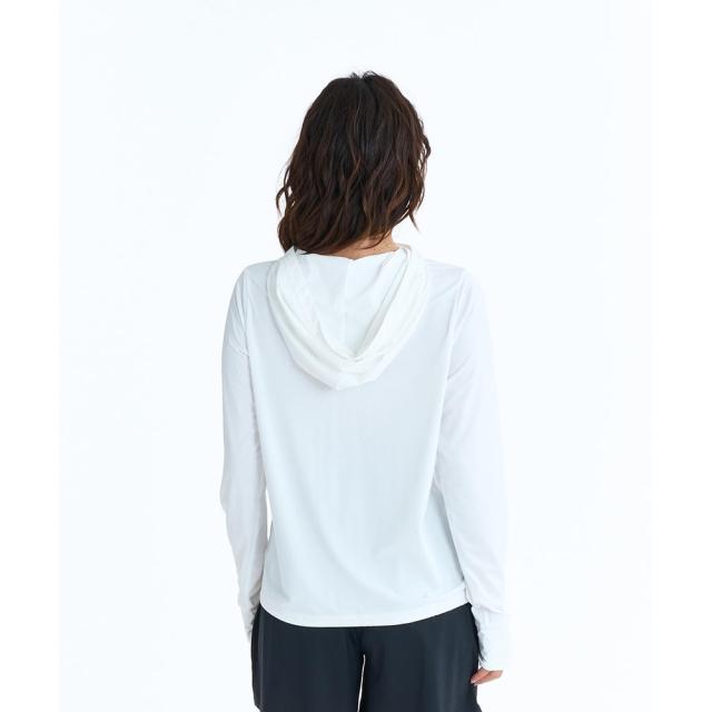 【ポイント5％！4/23 21:00〜22:59限定】ロキシー(ROXY)ジップラッシュフーディ 水陸両用 26SPRLY261031WHT(Lady’s)