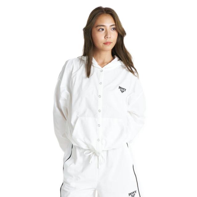 ロキシー(ROXY)ラッシュガード 長袖 SALTY SQUAD HOODIE フード付きカーディガン 水陸両用 26SPRL…