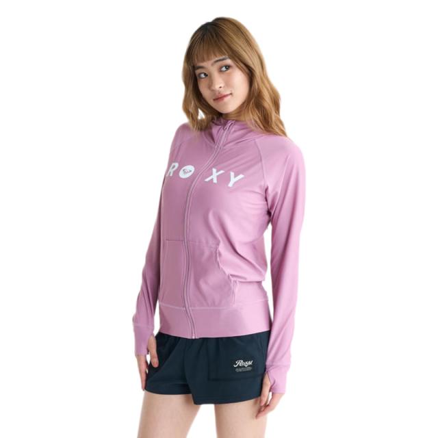 【ポイント5％！4/23 21:00〜22:59限定】ロキシー(ROXY)ラッシュガード 長袖 RASHIE PARKA ラッシュパーカー 水陸両用 26SPRLY265038MA…