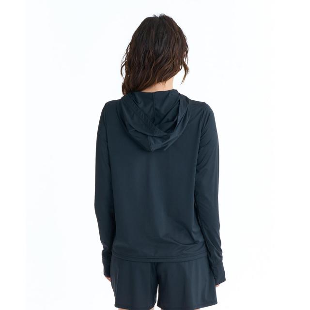 【ポイント5％！4/23 21:00〜22:59限定】ロキシー(ROXY)ジップラッシュフーディ 水陸両用 26SPRLY261031BLK(Lady’s)