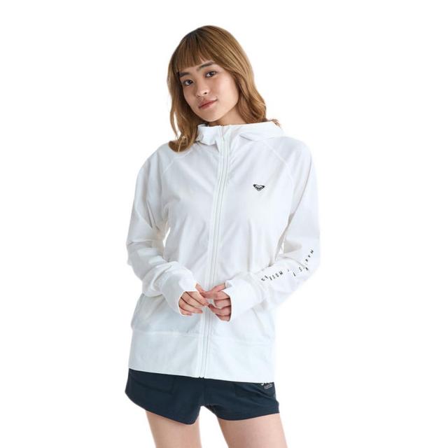 ロキシー(ROXY)ラッシュガード 長袖 HISTORICAL ロゴ ジップラッシュフーディ 26SPRLY261035WHT…