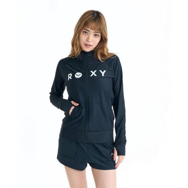 ロキシー(ROXY)ラッシュガード 長袖 ラッシュパーカー 26SPRLY265038BLK(Lady’s)