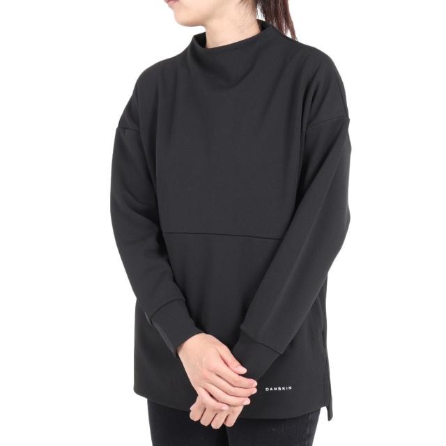 ダンスキン(DANSKIN)長袖シャツ レディース グリーンウェイ モックネックスウェット DC523303 K(Lady’s) 9,691円