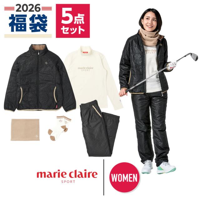 マリ・クレール スポール(marie claire sport)2026年新春福袋 【好評発売中】ゴルフ レディス 5点セット…