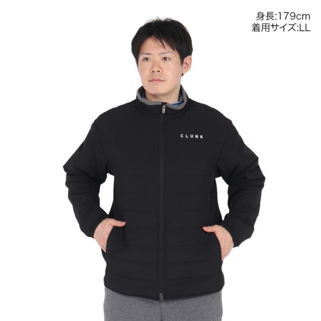 クランク(CLUNK)中綿アウター フルジップ ジャケット CL5STY69 BLK(Men’s)_1