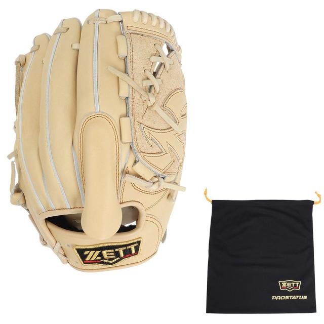 ゼット(ZETT)硬式用グラブ 投手用 野球グローブ 一般 プロステイタス BPROG411-3200(Men’s)