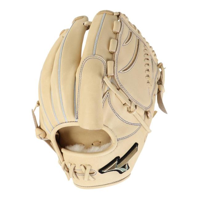 Mizuno 硬式グローブ ホワイト ミズノ(MIZUNO)硬式用グラブ 投手用 タテ型 野球グローブ 一般