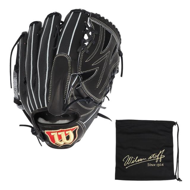 ウイルソン(Wilson)硬式用グラブ 投手用 野球グローブ 一般 スタッフ DUAL D1 WBW102866(Men’s)