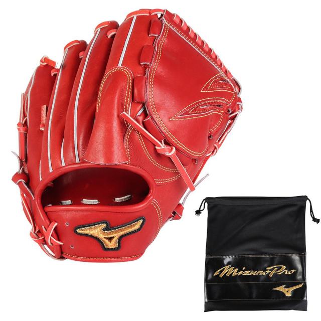 ミズノ(MIZUNO)硬式用グラブ 投手用 野球グローブ 一般 ミズノプロ Classic 限定カラー ヨコ型 1AJGH33…