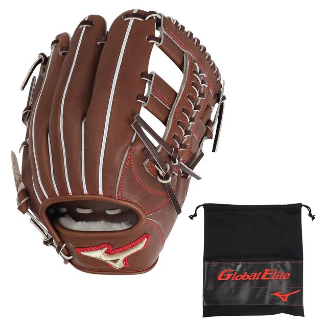 ミズノ(MIZUNO)硬式用グラブ 内野手用 野球グローブ グローバルエリート ジャパン Global Elite 1AJGH…